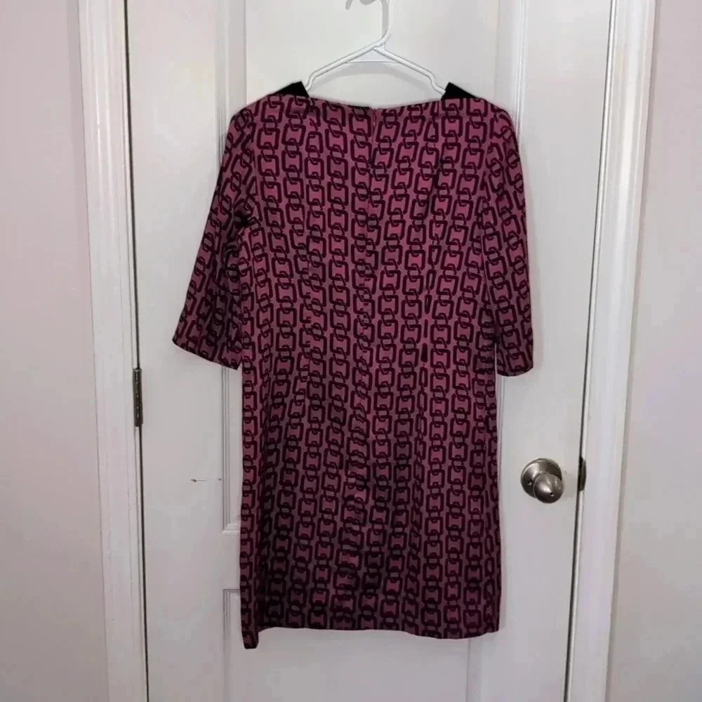 MILLY Julia Chain Print Mini Dress - Picture 4 of 11